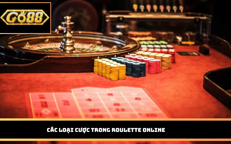 Các loại cược trong Roulette Online