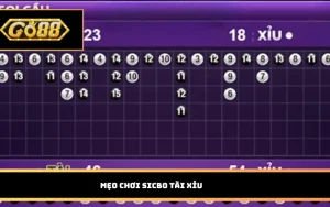 Mẹo chơi Sicbo tài xỉu